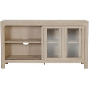  Coaster Furniture Solano 115505 Sliding Door Dining Sideboard Server - Weathered Mango IMAGE 6