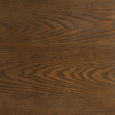  Coaster Furniture Franklin 193830 54-inch Round Wood Pedestal Base Dining Table - Dark Brown IMAGE 8