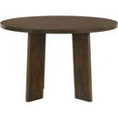  Coaster Furniture Strouse 193940WAL 47-inch Round Wood Dining Room Table - Walnut IMAGE 3