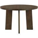  Coaster Furniture Strouse 193940WAL 47-inch Round Wood Dining Room Table - Walnut IMAGE 4
