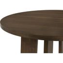  Coaster Furniture Strouse 193940WAL 47-inch Round Wood Dining Room Table - Walnut IMAGE 5