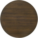  Coaster Furniture Strouse 193940WAL 47-inch Round Wood Dining Room Table - Walnut IMAGE 6