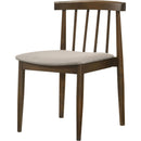  Coaster Furniture Cullen 193942WAL Set of 2 Dining Side Chair Upholstered Seat - Walnut IMAGE 5