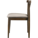  Coaster Furniture Cullen 193942WAL Set of 2 Dining Side Chair Upholstered Seat - Walnut IMAGE 6