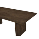  Coaster Furniture Decker 193951WAL 82-inch Rectangular Wood Dining Table - Walnut IMAGE 8