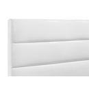  Coaster Furniture Felicity 203511T 53-inch Upholstered Twin Platform Bed - White IMAGE 2