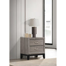  Coaster Furniture Valen 215912 2-drawer Nightstand Bedside Table - Light Taupe IMAGE 2