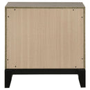  Coaster Furniture Valen 215912 2-drawer Nightstand Bedside Table - Light Taupe IMAGE 7