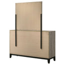 Coaster Furniture Valen 215913M 6-drawer Bedroom Dresser and Mirror - Light Taupe IMAGE 10