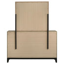  Coaster Furniture Valen 215913M 6-drawer Bedroom Dresser and Mirror - Light Taupe IMAGE 7