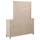  Coaster Furniture Pembroke 215923M 6-drawer Bedroom Dresser with Mirror - Washed Oak IMAGE 5