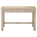  Coaster Furniture Solano 222527 2-drawer Makeup Table Vanity Desk - Weathered Mango IMAGE 7