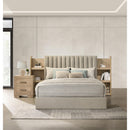  Coaster Furniture Arielle 223111KE Eastern King Bookcase Panel Storage Bed - Light Oak IMAGE 16