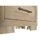  Coaster Furniture Arielle 223112 2-drawer Bedroom Nightstand with Casters - Light Oak IMAGE 2