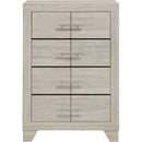  Coaster Furniture Trenton 225065 4-drawer Bedroom Chest - Rustic Cream IMAGE 3