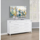  Coaster Furniture Gracemont 225073 8-drawer Bedroom Dresser Cabinet - White IMAGE 5