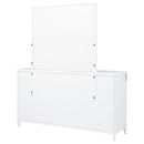  Coaster Furniture Gracemont 225073M 8-drawer Bedroom Dresser with Mirror - White IMAGE 7