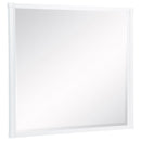  Coaster Furniture Gracemont 225074 Dresser Mirror - White IMAGE 2