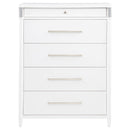  Coaster Furniture Gracemont 225075 5-drawer Bedroom Chest - White IMAGE 11
