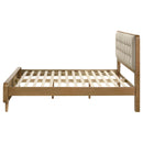  Coaster Furniture Robyn 225091Q Wood Queen Platform Bed - Light Ash IMAGE 2