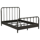  Coaster Furniture Rocco 310035F All Wood Water Pipe Open Frame Full Bed - Dark Bronze IMAGE 1
