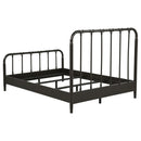  Coaster Furniture Rocco 310035F All Wood Water Pipe Open Frame Full Bed - Dark Bronze IMAGE 5