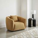 Coaster Furniture Aleisha 503063 Fabric Upholstered Accent Chair - Mustard Yellow IMAGE 7