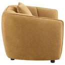  Coaster Furniture Aleisha 503063 Fabric Upholstered Accent Chair - Mustard Yellow IMAGE 8