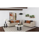  Coaster Furniture Jade 509411 Chenille Upholstered Sculpted Track Arm Sofa - Latte IMAGE 11