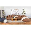  Coaster Furniture Jennifer 551592 Upholstered Corner Chair - Terracotta IMAGE 13