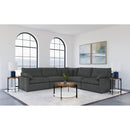  Coaster Furniture Collins 609530CRN Modular Corner Chair - Dark Grey IMAGE 2