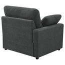  Coaster Furniture Collins 609530LRP Modular LAF Power Recliner - Dark Grey IMAGE 11