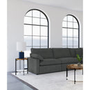  Coaster Furniture Collins 609530LRP Modular LAF Power Recliner - Dark Grey IMAGE 2