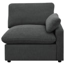  Coaster Furniture Collins 609530RRP Modular RAF Power Recliner - Dark Grey IMAGE 12