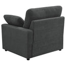 Coaster Furniture Collins 609530RRP Modular RAF Power Recliner - Dark Grey IMAGE 13