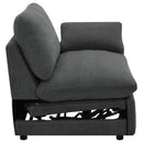  Coaster Furniture Collins 609530RRP Modular RAF Power Recliner - Dark Grey IMAGE 15