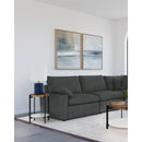  Coaster Furniture Collins 609530RRP Modular RAF Power Recliner - Dark Grey IMAGE 2