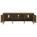 Coaster Furniture Thori 701672 63-inch 2-door TV Stand Media Console - Dark Brown IMAGE 10