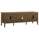  Coaster Furniture Thori 701672 63-inch 2-door TV Stand Media Console - Dark Brown IMAGE 8