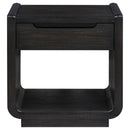  Coaster Furniture Leandro 704638-S2 2-piece Wood Coffee and End Table Set - Burnished Black IMAGE 13