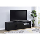  Coaster Furniture Murray 706213 70-inch 2-door TV Stand Media Console - Black IMAGE 6