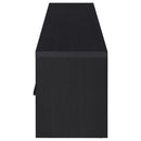  Coaster Furniture Murray 706213 70-inch 2-door TV Stand Media Console - Black IMAGE 7