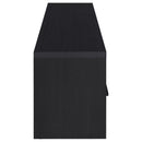  Coaster Furniture Murray 706213 70-inch 2-door TV Stand Media Console - Black IMAGE 8