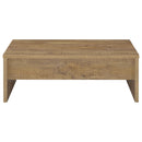  Coaster Furniture Canoga 706358 Engineered Wood Lift Top Coffee Table - Mango IMAGE 1