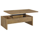  Coaster Furniture Canoga 706358 Engineered Wood Lift Top Coffee Table - Mango IMAGE 2
