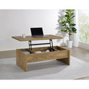  Coaster Furniture Canoga 706358 Engineered Wood Lift Top Coffee Table - Mango IMAGE 4