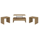  Coaster Furniture Canoga 706358-S3 3-piece Lift Top Cocktail Coffee Table Set - Mango IMAGE 1