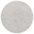  Coaster Furniture Astoria 709668-S2 2-piece Marble Coffee and End Table Set - White IMAGE 5