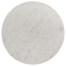  Coaster Furniture Astoria 709668-S2 2-piece Marble Coffee and End Table Set - White IMAGE 6