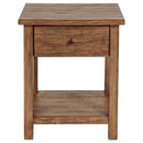  Coaster Furniture Payne 710548-S2 2-piece Coffee and 1-drawer End Table Set - Brown IMAGE 10